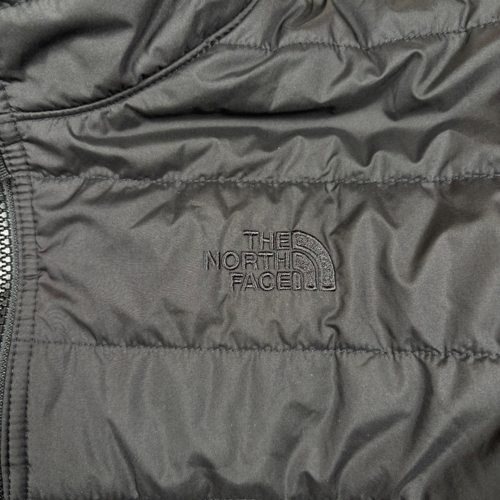 The North Face Reversible Chimborazo Jacket Boys XL 18/20 Black Fleece Lined - Picture 8 of 13